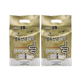 서울약사신협 프로바이오틱스 생유산균 골드 2.5g 120포 2개/mjc Seoul Pharmacists Cooperative Probiotics Live Lactobacillus Gold 2.5g 120 Packs 2 Units