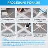8Oz Clear Waterproof Caulk & Seal Silicone Sealant, Wadities Tile
