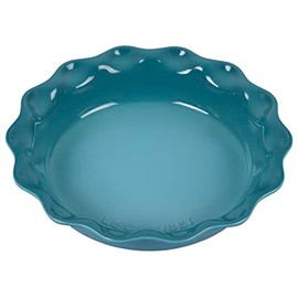 Le Creuset Stoneware 9" Heritage Pie Dish, Caribbean
