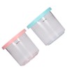 Ice Cream Pints Transparent Reusable Pints Homemade Ice Cream Container