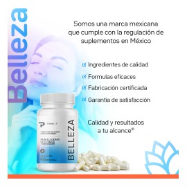 Colágeno Hidrolizado Velvet Plus Primetech, 30 Sobres De 10.82 Gr, Con Vitaminas Y Antioxidantes Para La Piel, Cabello Y Uñas procesado Con Tecnología Alemana De Alta Pureza Y Fácil Absorción