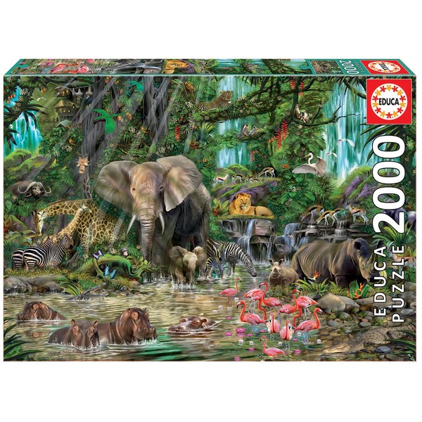 Educa African Jungle 2000 Piece Puzzle