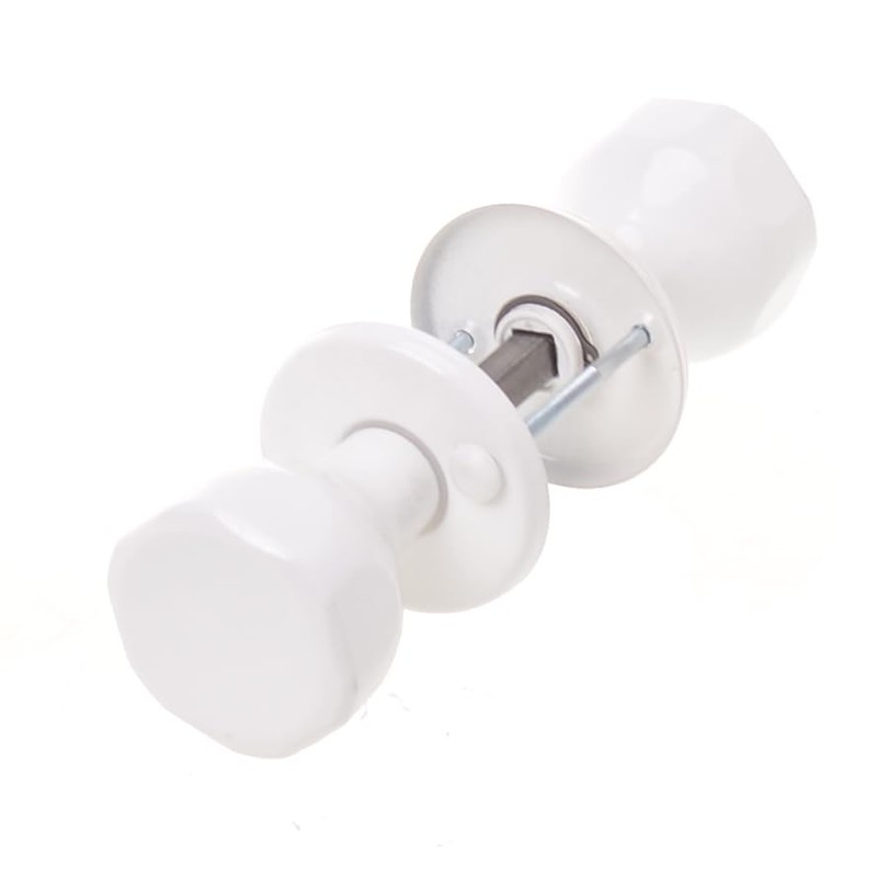 Aqbau® Door Knob, Rotatable on Round Rosette Knob Knob Door