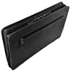 MENZO Leather Writing Case, Document Folder, Genuine Buffalo Leather Folder,