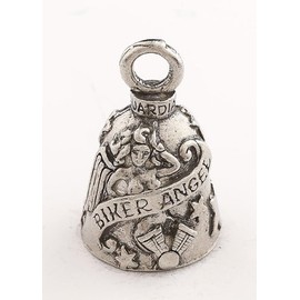 Biker Angel Guardian Biker Bell with Hanger