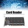 Adapter Card NVME M.2 to PCIE X16 4 Ports 32Gbps