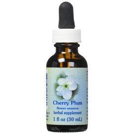 Flower Essence Services Dropper Herbal Supplements, Cherry Plum, 1 Ounce