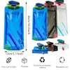 Shengruili 700 ml Foldable Drinking Bottle, Pack of 3 Drinking