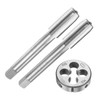 sourcing map 3pcs Metric Hand Tap and Die Set, M12