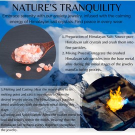 HALUKAKAH Halukakah Zen Breathing Necklace:Self Affirmation Reminder,Meditation & Anxiety Relief Tool for Relaxation,Stress Reduction,Breathing Exercises,Himalaya Mindfulness Therapy(ENJOY THE JOURNEY-18K Gold)