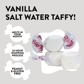 Taffy Town Saltwater Taffy, Vanilla, 2.5Lb