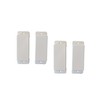 4-Pack Light Switch Guard Covers – White Rocker Switch Protectors