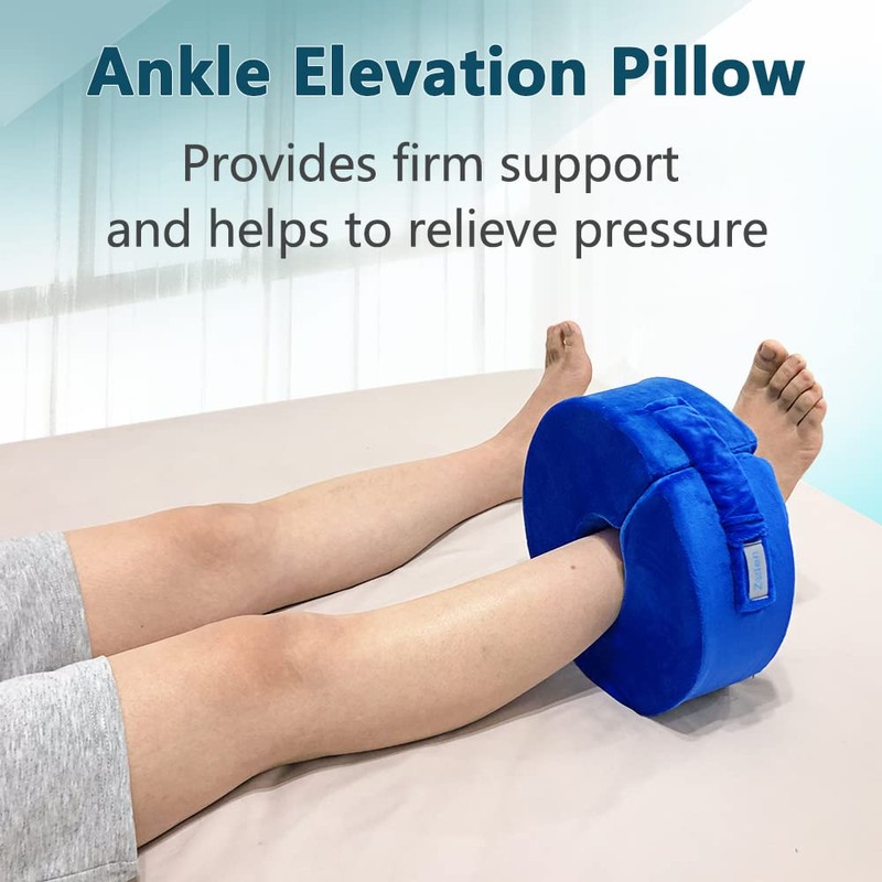 Foot Elevation Pillow Ankle Heel Cushion Wedge Foot Support Elevated