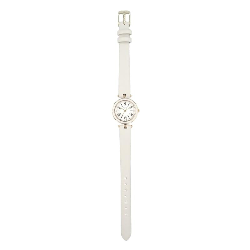 [Follow] fragola N00425S-1 WH Epo-Bezel Watch, Women's, White, white