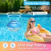 Blufree Bluetooth Pool Speaker w/Colorful Pool Fountain Light, 3 in