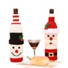 fonefunshop Festive Father Christmas & Snowman Bottle Cover