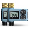 2 Packs Hose Timer with Brass Inlet, Water Timer for