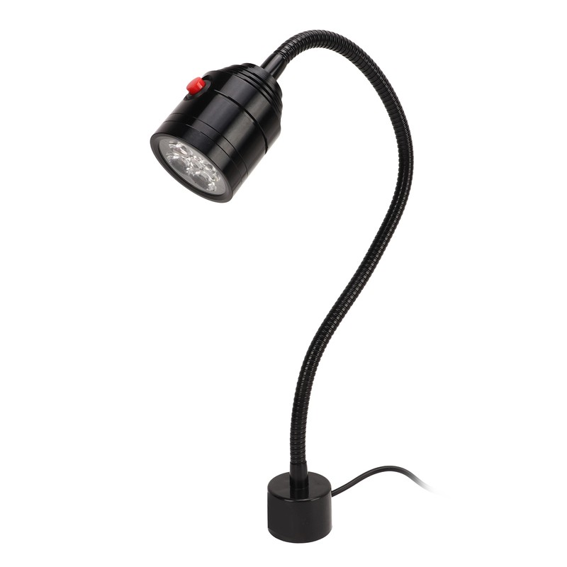 LED Machine Tool Lamp Magnetic Base Flexible Gooseneck 900LM Metal