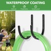 Garden Hose Holder Wall Mount - Aluminum Hose Hanger for