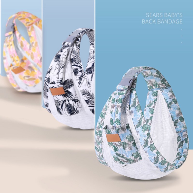 Summer Breathable Baby Carrier Adjustable 3D Mesh Baby Carrier Wrap