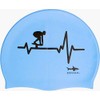escualo Gorra para Natacion Unisex Adulto Modelo Electro Go (Silicon)