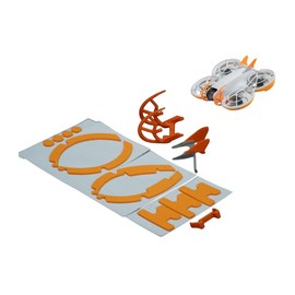 NEO Drone Protection Set for DJI Neo, 360° Anti-Collision Accessories Skin with Battery Protector, ABS+EVA Material (Orange EVA Protector Only (No bumper and tail wing))