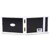 First Grandchild Picture Frame- White Double Hinged Tabletop Photo Frame