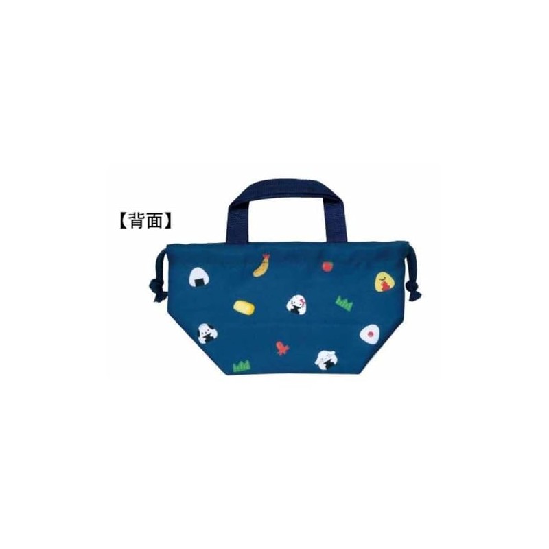 K Company Sanrio Characters (Onigiri Series) Gusseted Drawstring Navy SAON-MKC-NV