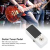 Mini Pedal Tuner Monoblock Chromatic Tuning Effect for Electric Guitar