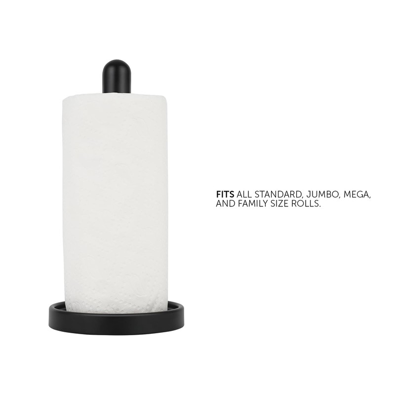 Ivilon Countertop Paper Towel Holder - Steady and Easy Tear