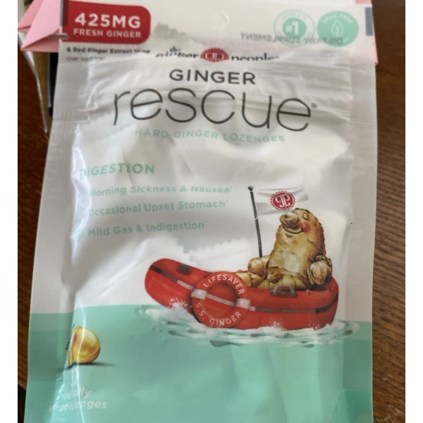 Ginger People The Ginger People Ginger Rescue Hard Lozenges 30