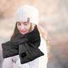 USB Heating Neck Pad Temperature Adjustable Heated Scarf Winter Warm