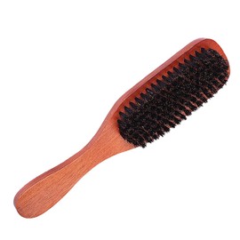 Ipetboom 1pc Bristle Brush Hair Beauty Tool Faux Boar Bristle Hair Brush Bristle Hair Brush for Slick Bun Hair Combs for Fine Hair Bristle Comb Hairbrush Hairstyling Comb Bamboo
