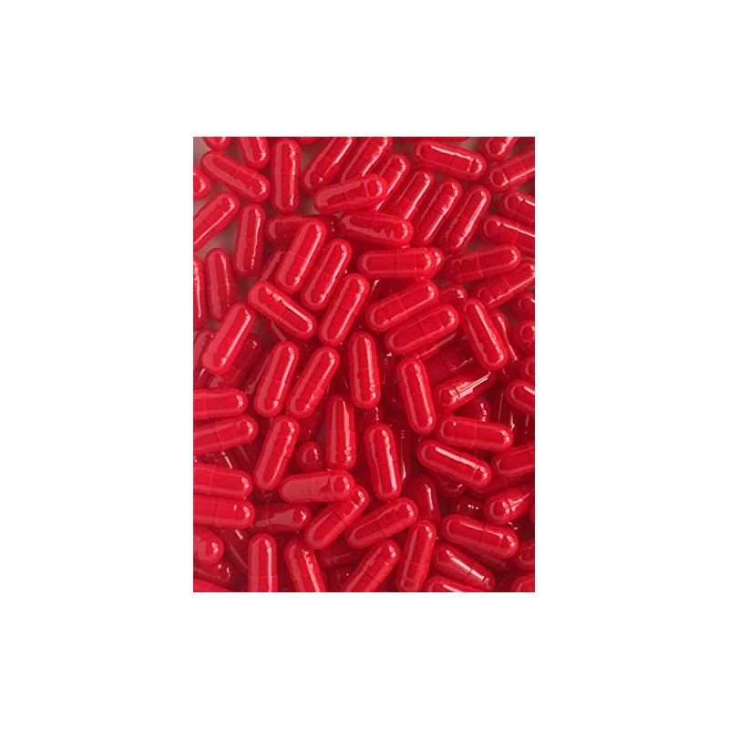 Empty Gelatin Capsules Size 5 Yellow (500)