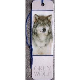 Grey Wolf bookmark