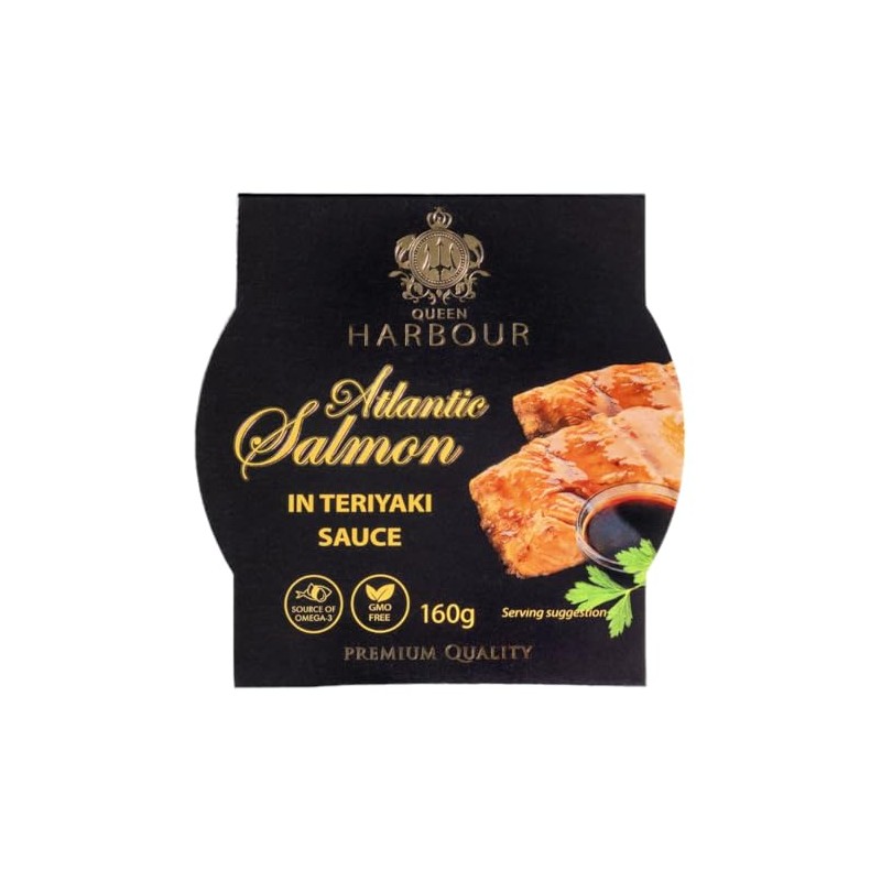 Queen Harbour Atlantic Salmon in Teriyaki Sauce,160g