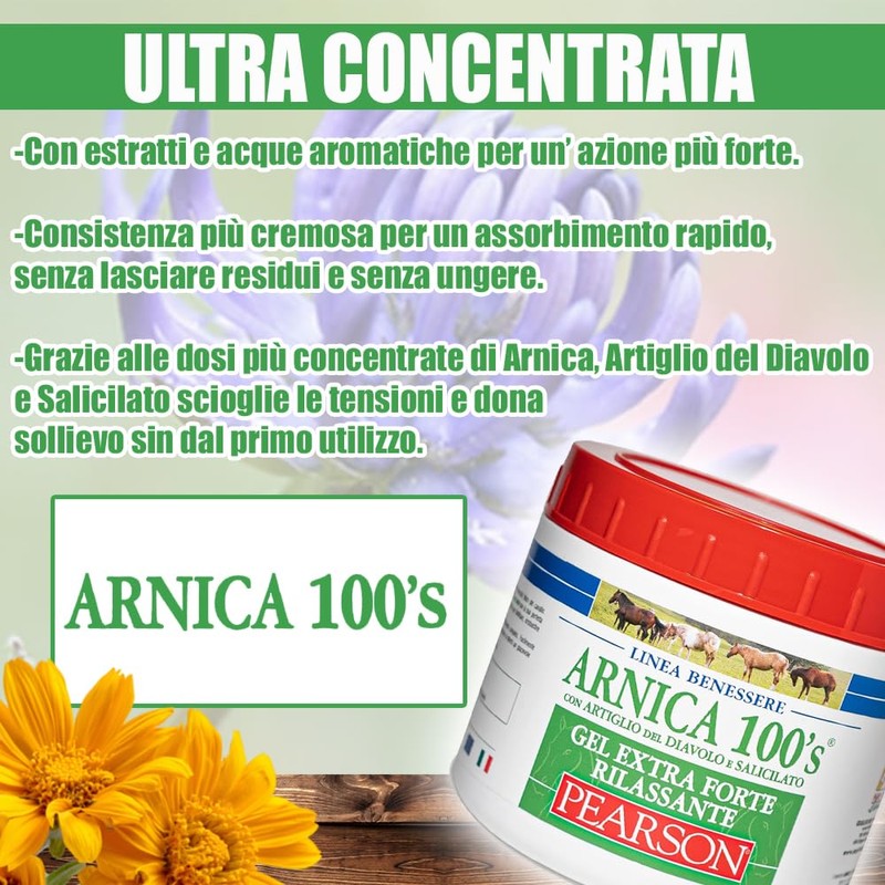 Pearson Arnika 100's Gel Extra Strong Relaxing 500 ml 5504399
