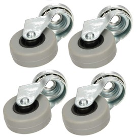KOTARBAU Set of 4 Furniture Castors Diameter 40 mm All Floors Suitable Swivel Castors Rubber Castors Transport Castors Sofa Castors Sliding Castors Tool Castors Heavy Duty Castors