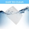 4 PCS Plastic Adhesive Spreader, Notched Trowel 3/16" Tooth, Reusable