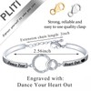 PLITI Dance Bracelet For Girls Dancer Gifts Dance Teacher Jewelry