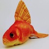 GABY Fish Pillows Goldfish Cushion, Multicoloured, M (Pack of 1)