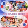 Lenwen Patriotic Rubber Ducks Bulk 1.96 Inch 4th of July