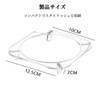 Juckier Mac Mini M4 Stand Acrylic Transparent Desktop Holder for