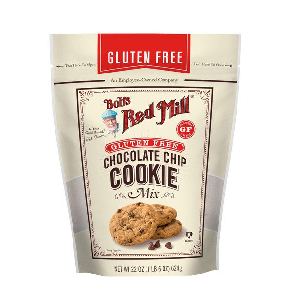 Bob's Red Mill Cookie Mix, Gluten Free Chocolate Chip, 22