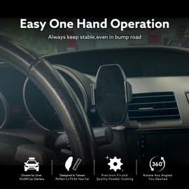 Focada Phone Holder for Mazda Mazda3 2010-2013 Vehicle-Specific Phone Mount 360° Rotation Holder for Phones Mazda Mazda3 Accessories