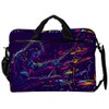 Lightweight 15 inch Laptop Bag Business Messenger Briefcases Rock Drummer