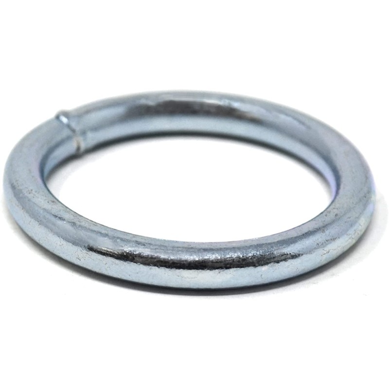 Design61 4 x Steel O-Ring Round Rings Metal Ring Round