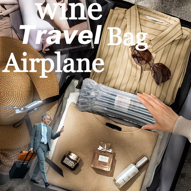 Wine Bottle Travel Protector Bags,50pcs Packaging Air Bags with Air