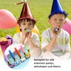 Pack of 20 party horns, party flushes, noise maker, party