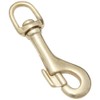 National Hardware N258-616 3171BC Bolt Snap in Solid Bronze, 7/16"